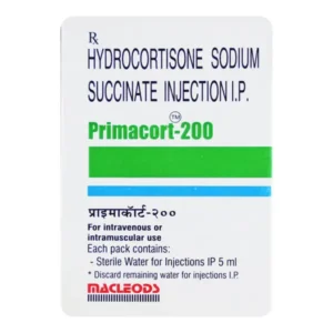 Primacort injection 200mg (Hydrocortisone)