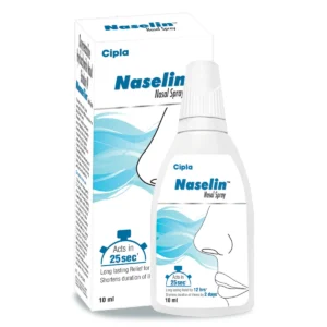 Naselin Nasal Spray 10ml (Xylometazoline)