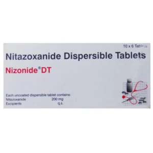 Nizonide DT 200mg (Nitazoxanide)
