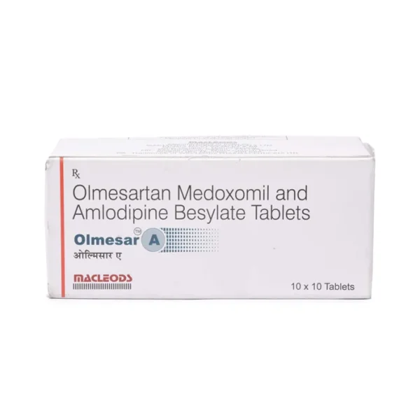 Olmesar A 20/5 mg (Olmesartan/Amlodipine Besilate)