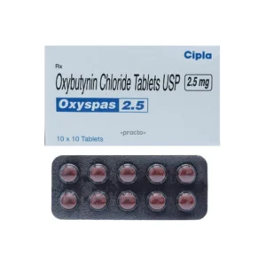 Oxyspas 2.5mg (Oxybutynin)