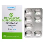 Pentasa Suppository 1g (Mesalamine)