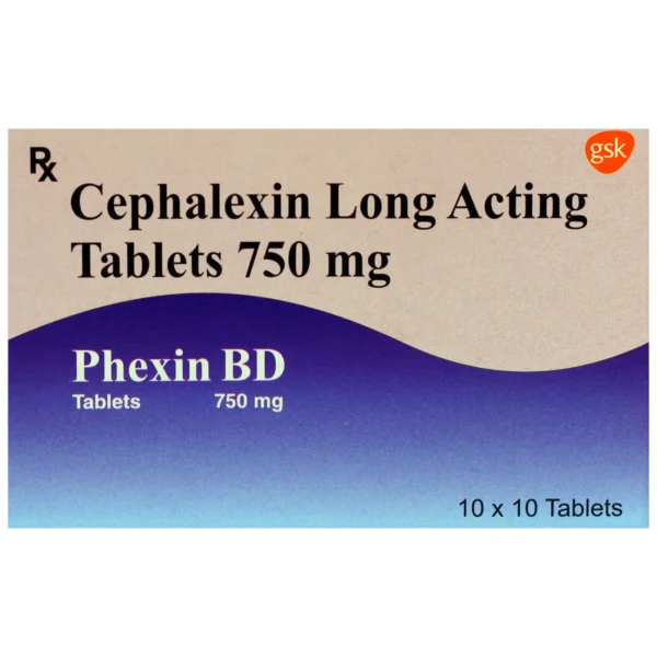 Phexin BD 750mg (Cefalexin)