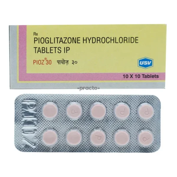 Pioz 30mg (Pioglitazone)