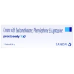 Proctosedyl BD Cream (Beclometasone/Lidocaine/Phenylephrine)