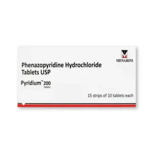 Pyridium 200mg (Phenazopyridine)