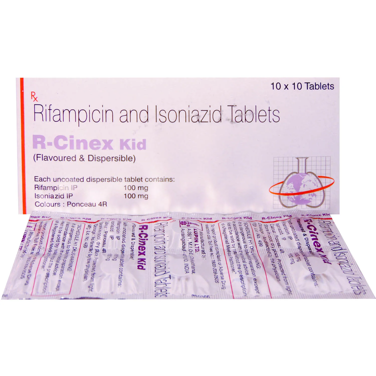 R-Cinex Kid (Isoniazid/Rifampicin) R-Cinex Kid (Isoniazid/Rifampicin)