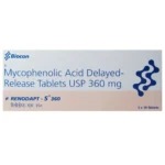 Renodapt S (Mycophenolate Mofetil)