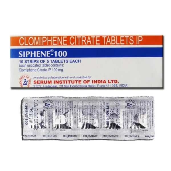 Siphene 100mg (Clomiphene)