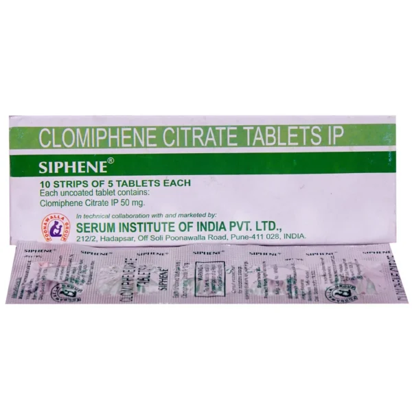 Siphene 50mg (Clomiphene)