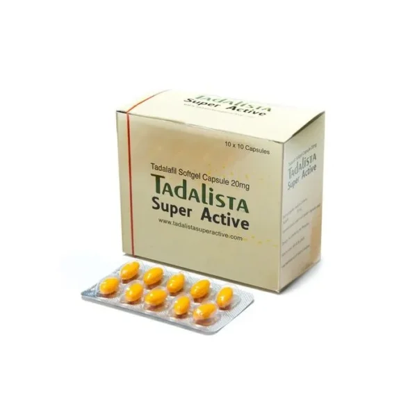 Tadalista Super Active 20mg (Tadalafil)