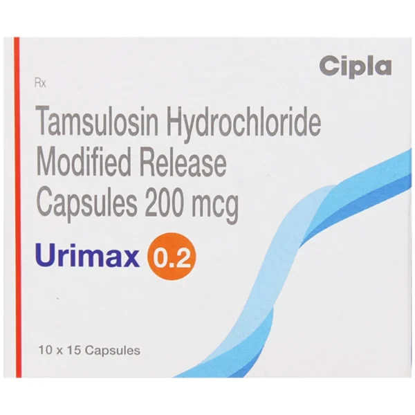 Urimax 0.2mg (Tamsulosin)