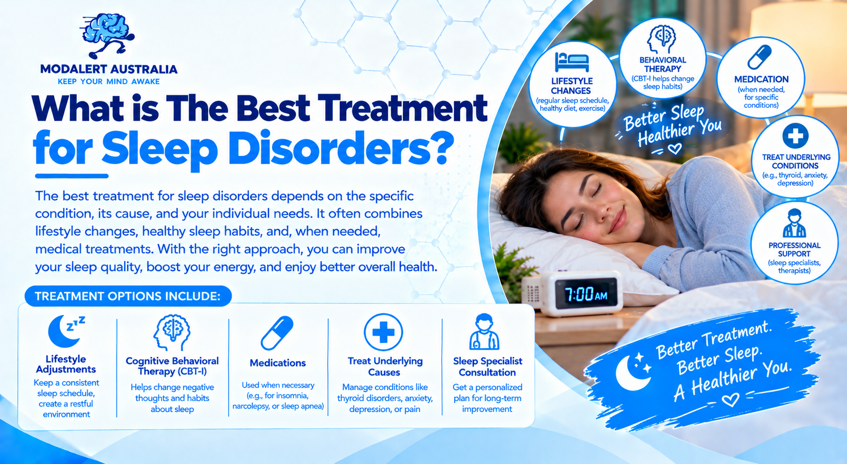 What is The Best Treatment for Sleep Disorders?
