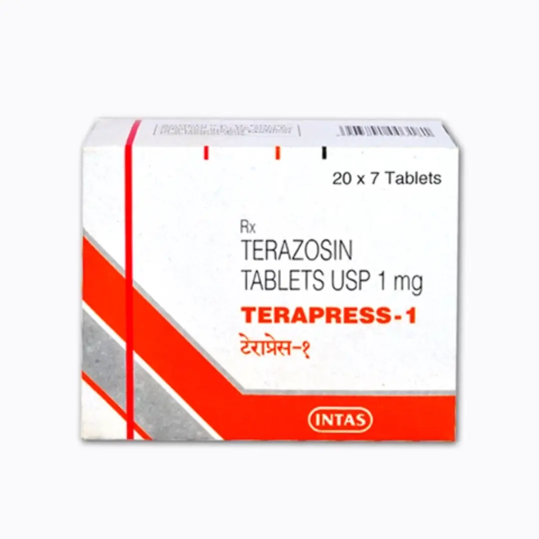 Terapress 1mg (Terazosin) Terapress 1mg (Terazosin)