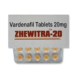 Zhewitra 20mg (Vardenafil)