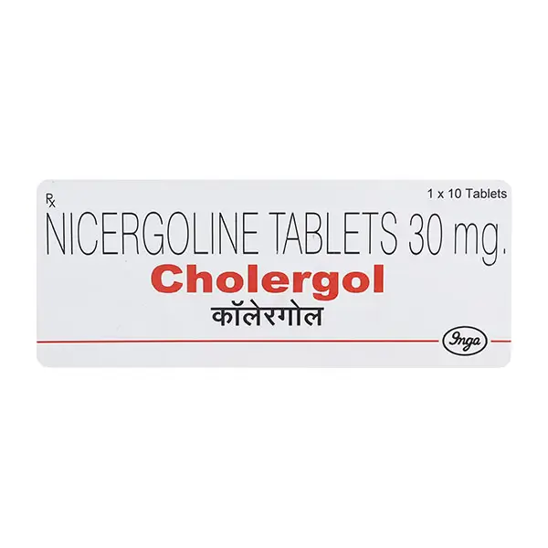 Cholergol 30mg (Nicergoline) Cholergol 30mg (Nicergoline)