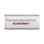 Nicardia Retard 10mg (Nifedipine)