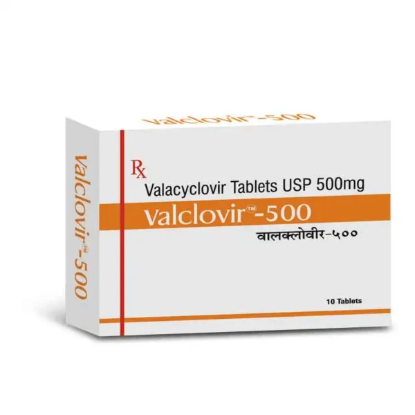 Valclovir 500mg (Valacyclovir)