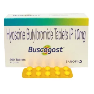 Buscogast 10mg (Hyoscine Butylbromide)