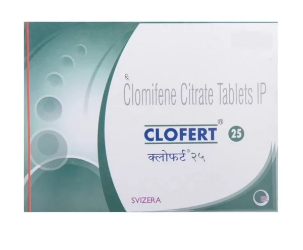 Clofert 25mg (Clomiphene)