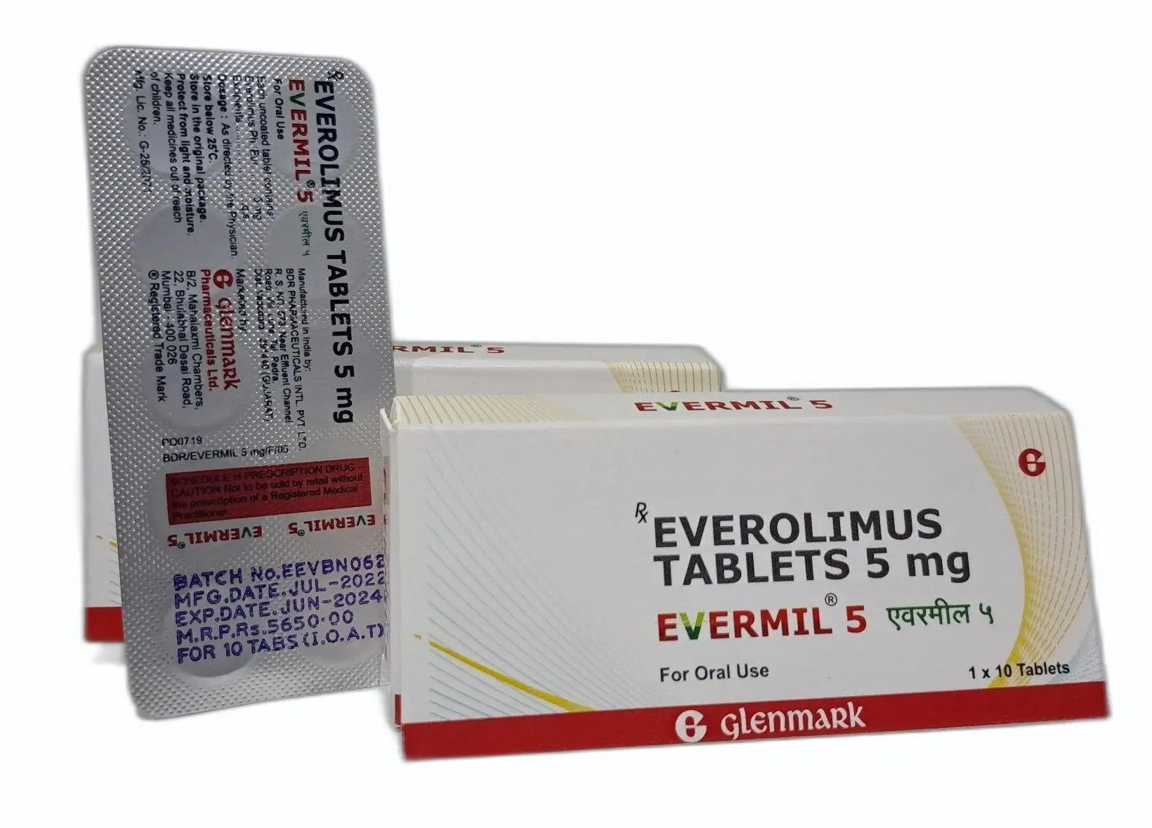 Evermil 5mg (Everolimus) Evermil 5mg (Everolimus)
