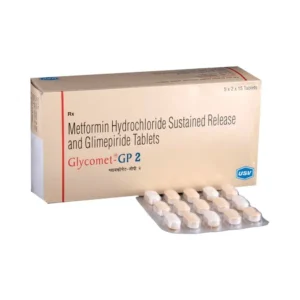 Glycomet GP 2mg (Metformin/Glimepiride)