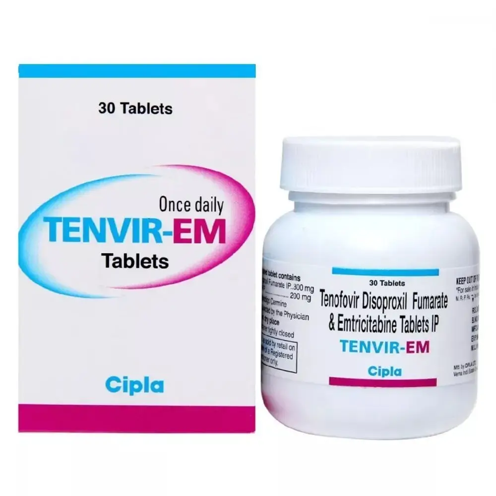 Tenvir EM 300/200mg (Tenofovir/Emtricitabine) Tenvir EM 300/200mg (Tenofovir/Emtricitabine)