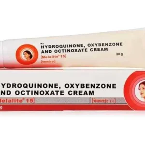 Melalite 15 Cream (Hydroquinone/Octinoxate/Oxybenzone)