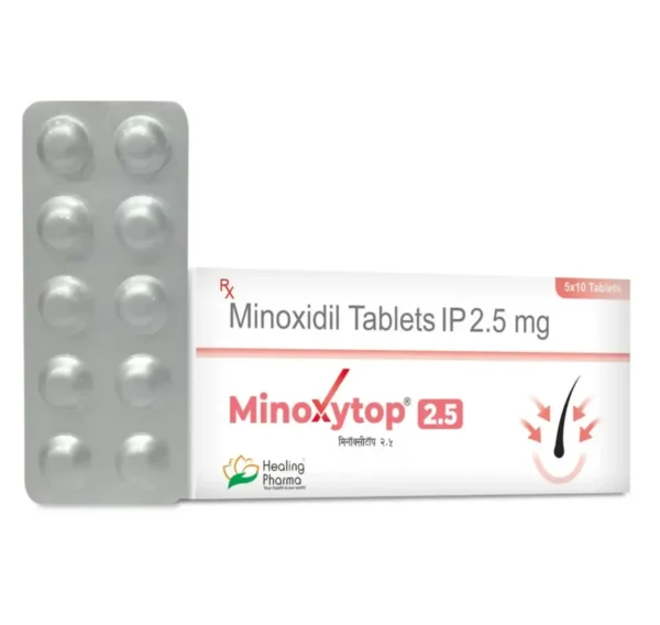 Minoxytop 2.5mg (Minoxidil)