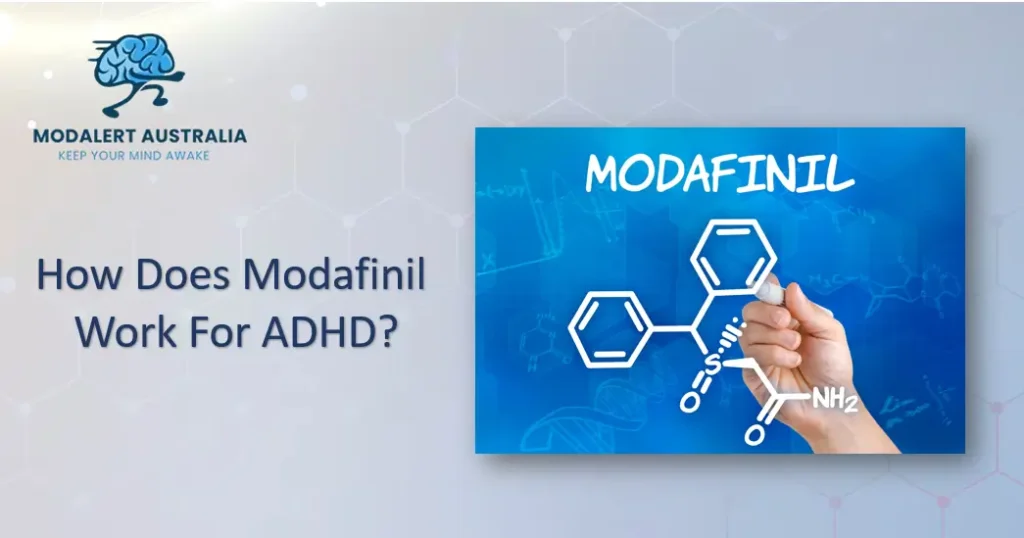 How does modafinil work for ADHD