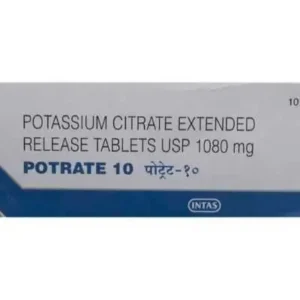 Potrate 10mg (Potassium Citrate)