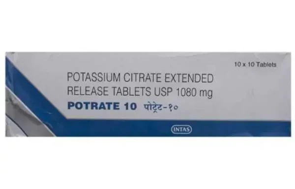 Potrate 10mg (Potassium Citrate)