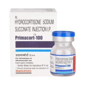 Primacort injection 100mg (Hydrocortisone)