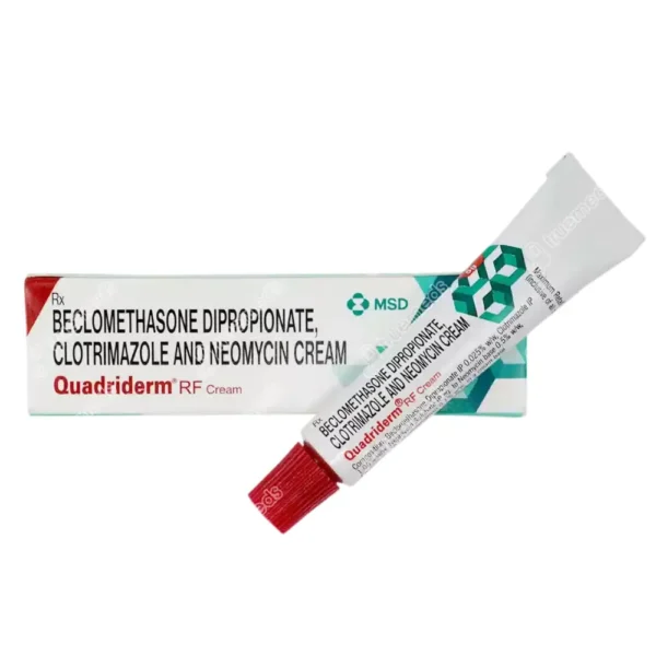 Quadriderm RF 5g (Beclomethasone/Clotrimazole/Neomycin)