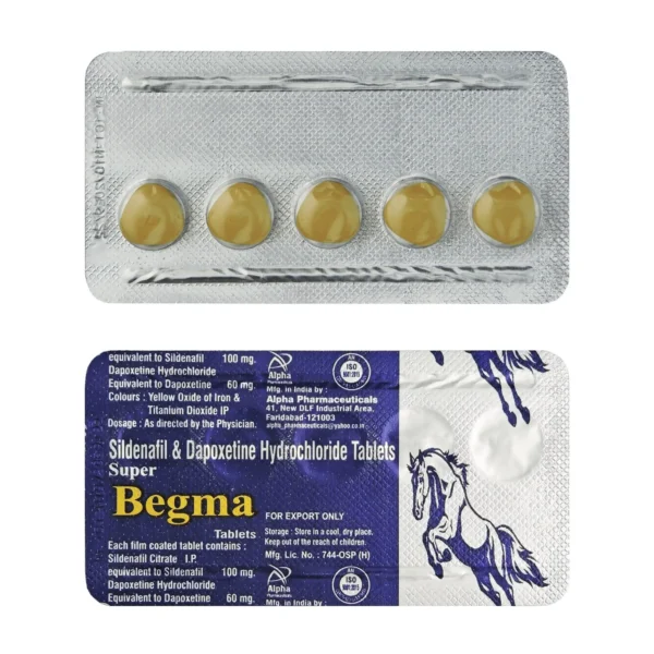 Super Begma (Sildenafil/Dapoxetine)