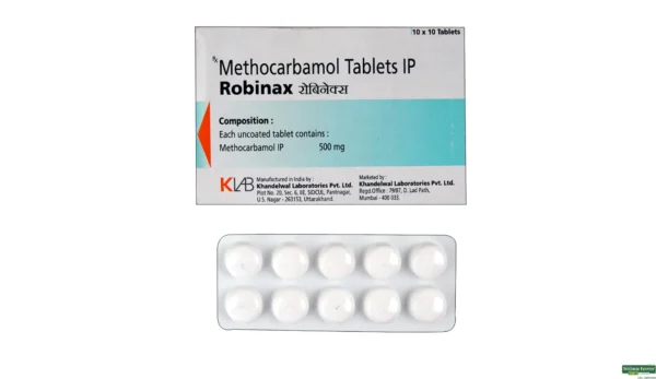 Robinax 500mg (Methocarbamol)