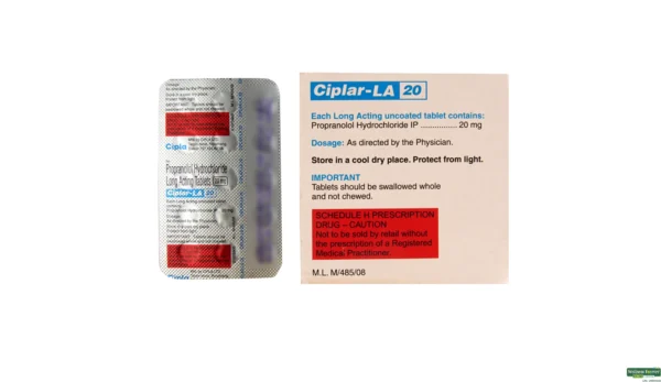 Ciplar LA 20mg (Propranolol)