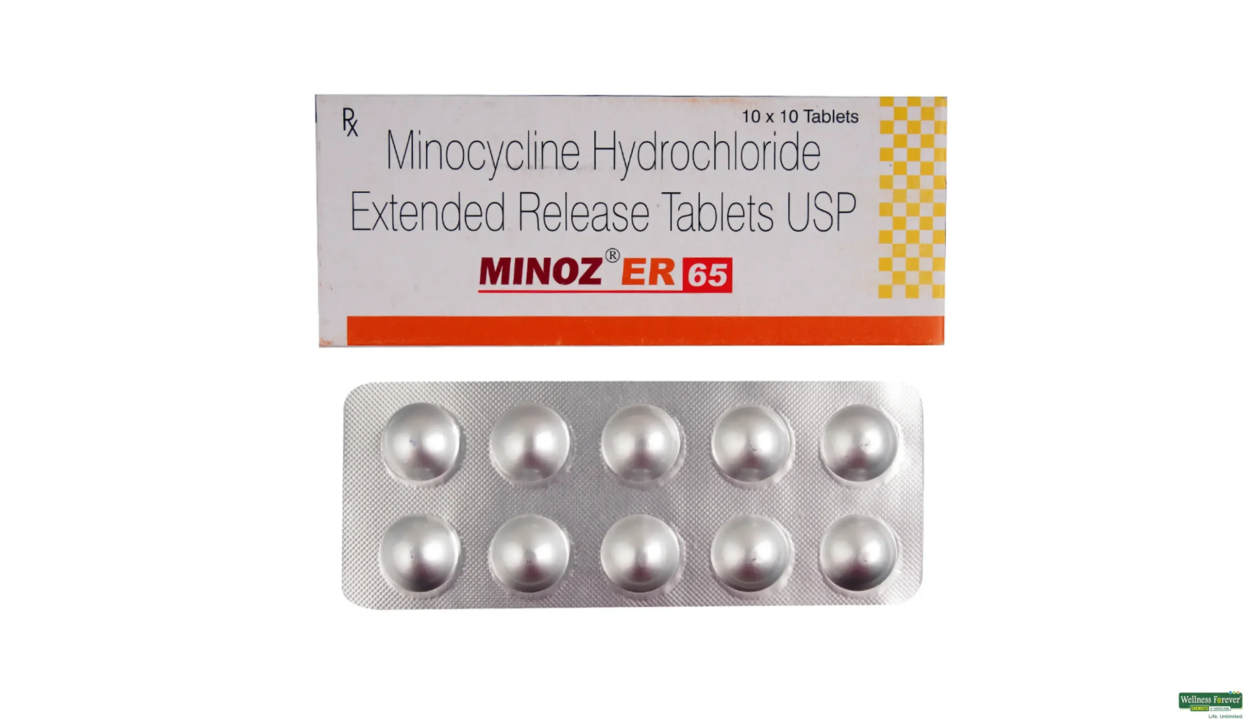 Minoz ER 65mg (Minocycline) Minoz ER 65mg (Minocycline)