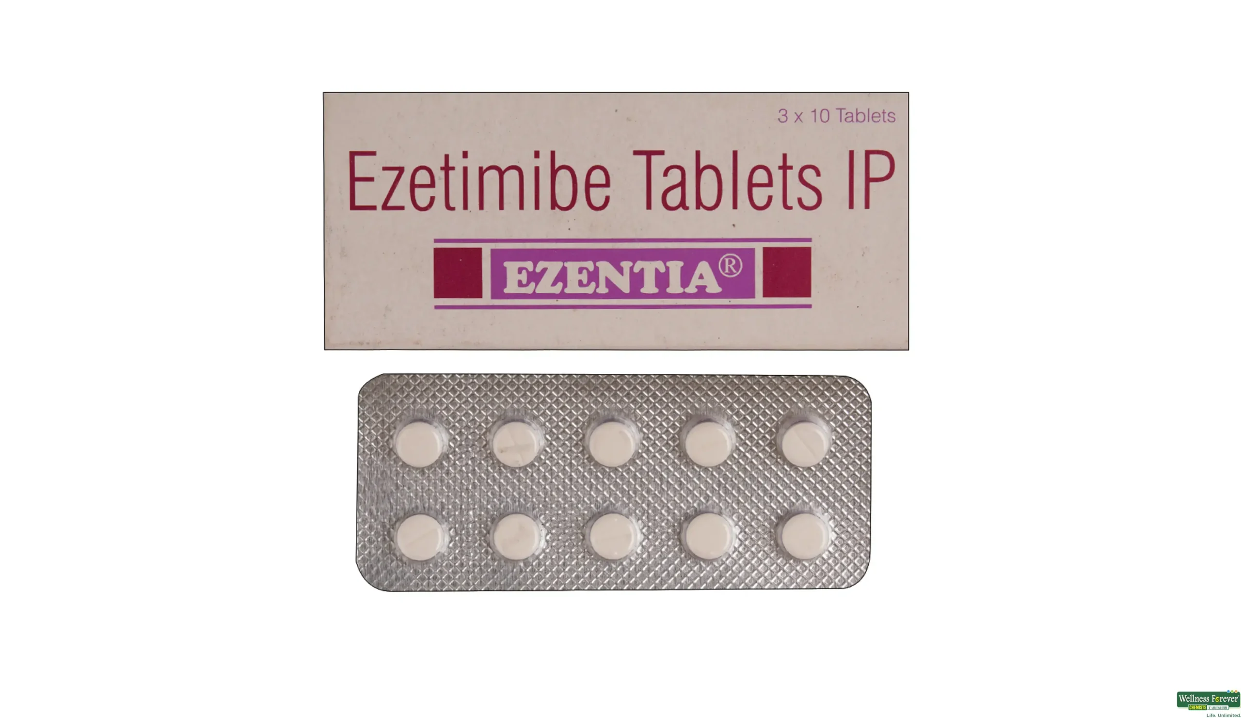 Ezentia 10mg (Ezetimibe) Ezentia 10mg (Ezetimibe)