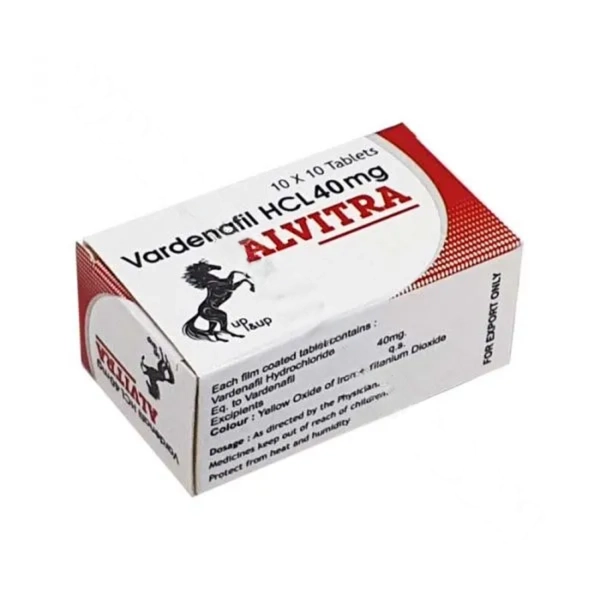 Alvitra 40mg (Vardenafil) Alvitra 40mg (Vardenafil)