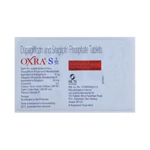 Oxra-S 5/50mg (Dapagliflozin/Sitagliptin)