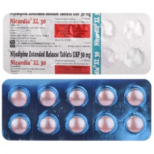 Nicardia XL 30mg (Nifedipine)