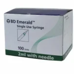 BD Emerald 2ml Syringe with 24G Needle (Syringe)