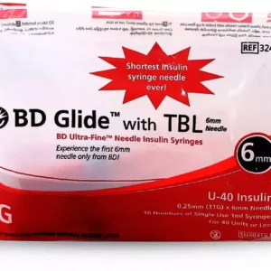 BD Insulin Syringes U40 31G 6mm (Syringe)
