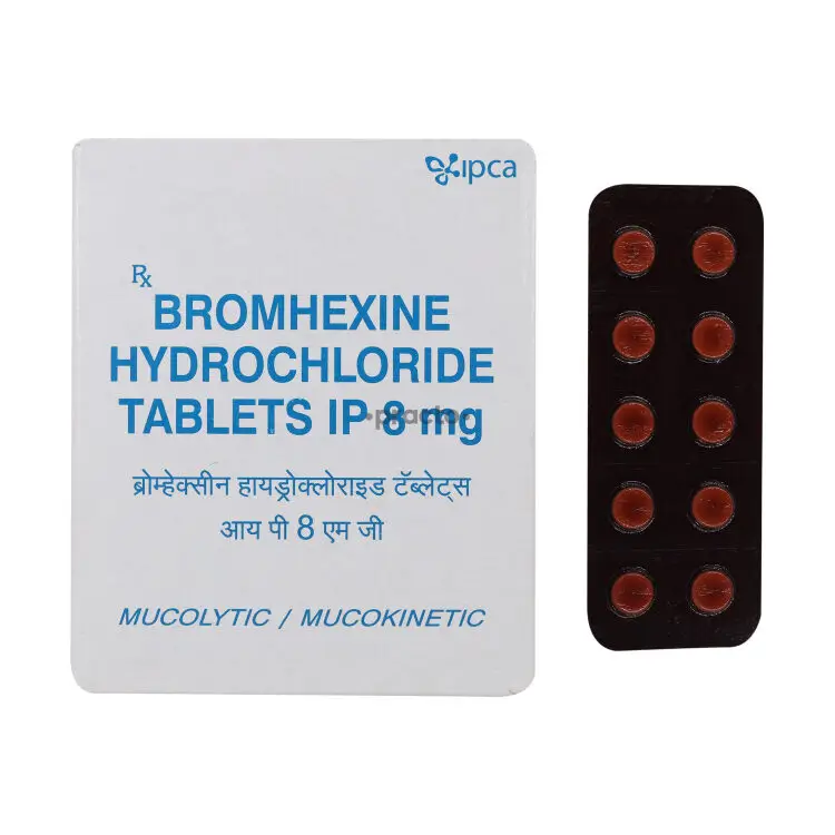 Bromhexine Hydrochloride 8mg Bromhexine Hydrochloride 8mg