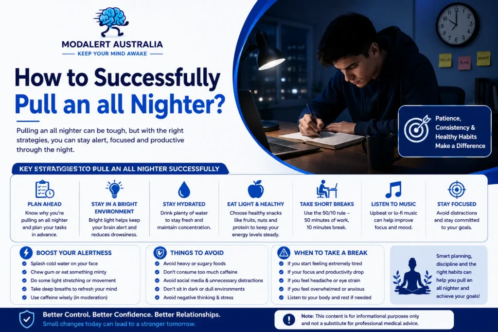 How to Successfully Pull an all Nighter?