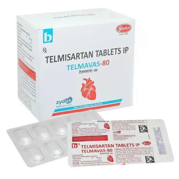 Telmavas 80mg (Telmisartan)
