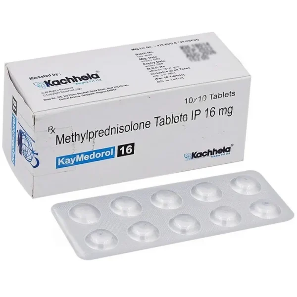 Kaymedorol 16mg (Methylprednisolone)