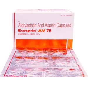 Ecosprin AV 75mg (Atorvastatin/Aspirin)