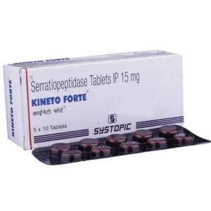 Kineto Forte 15mg (Serratiopeptidase)